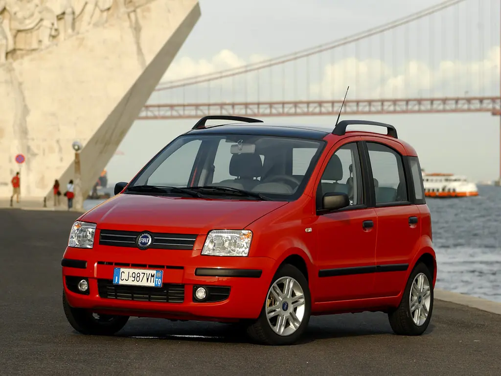 Fiat Panda (ZAF 169) 2 поколение, хэтчбек 5 дв. (05.2003 - 11.2008)